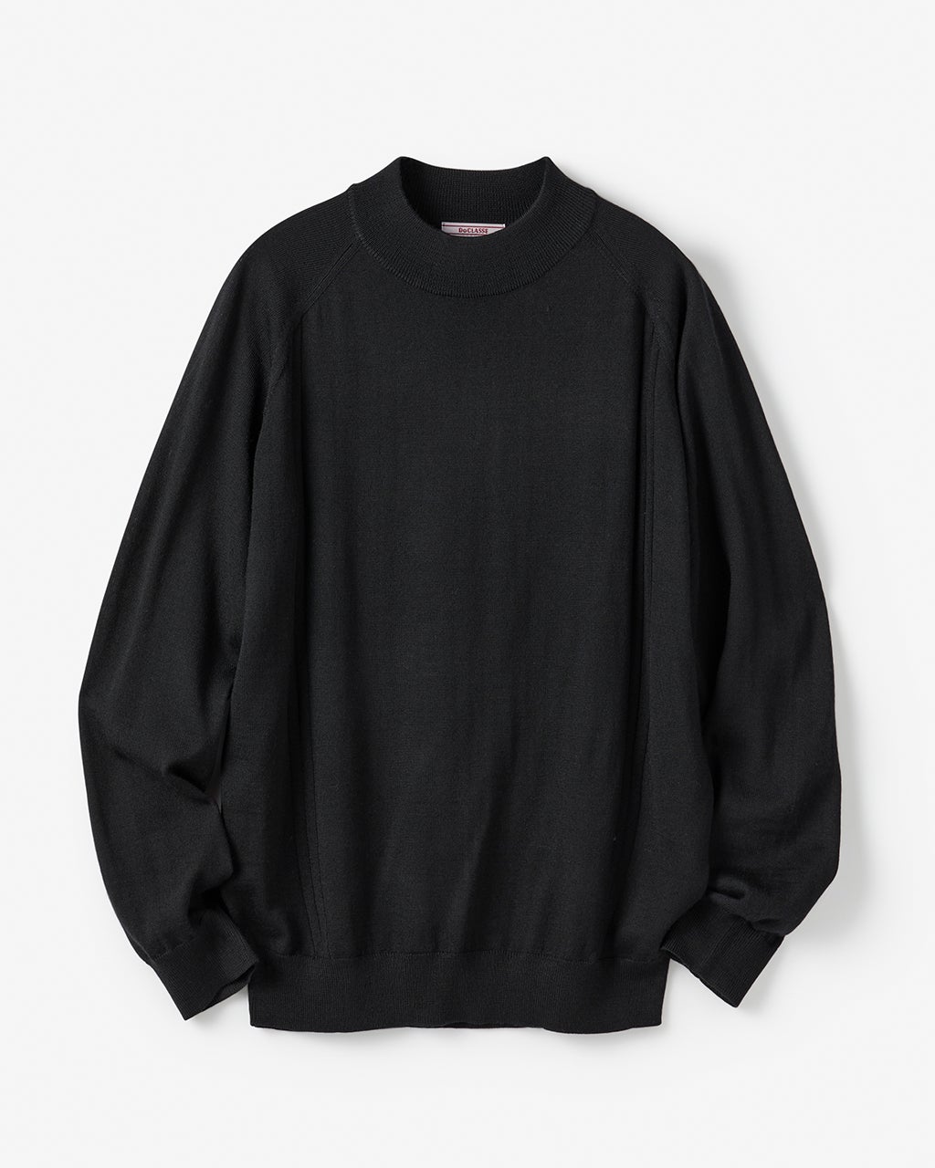 イタリア糸メリノウール混ハイネック/DoCLASSE