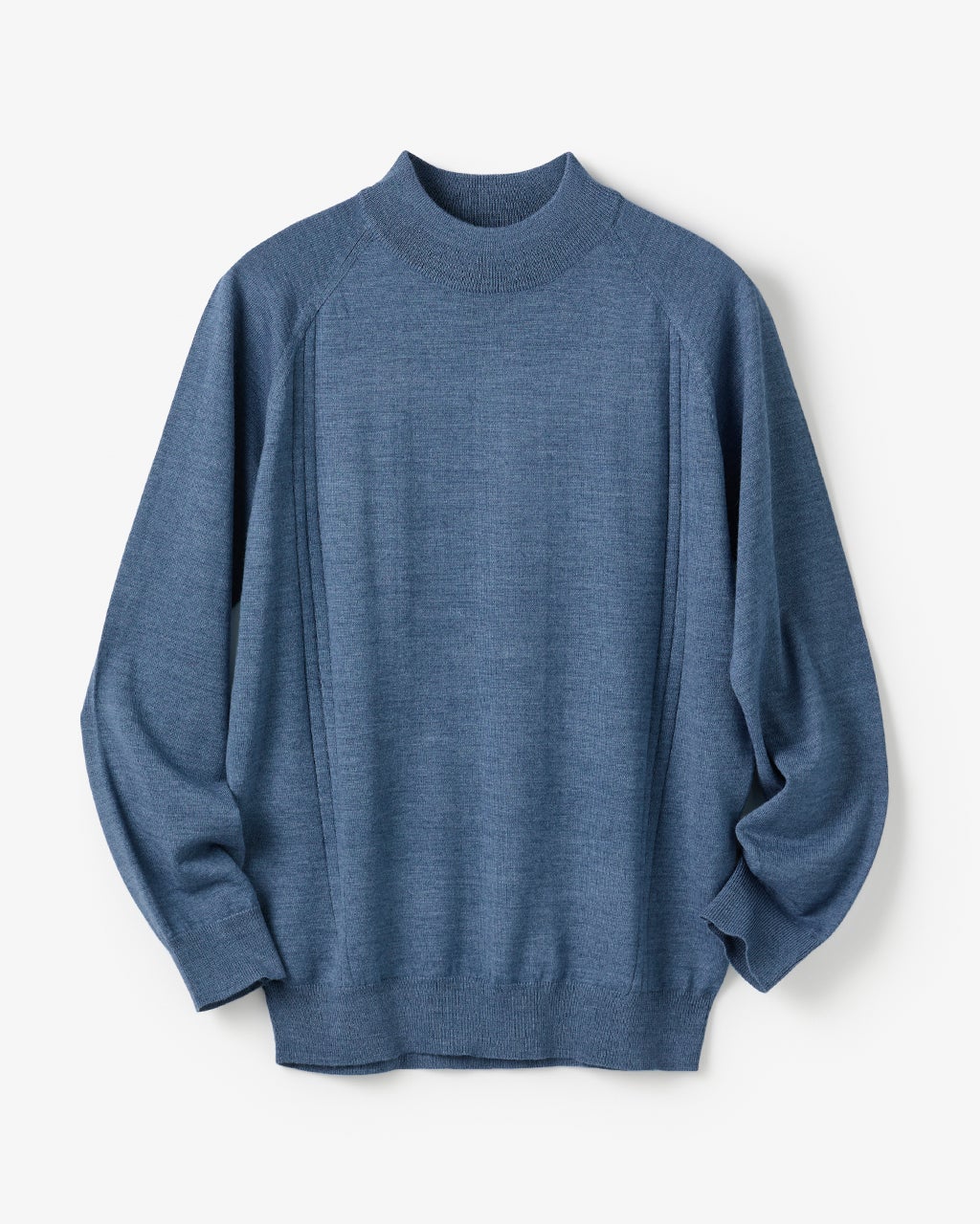 イタリア糸メリノウール混ハイネック/DoCLASSE