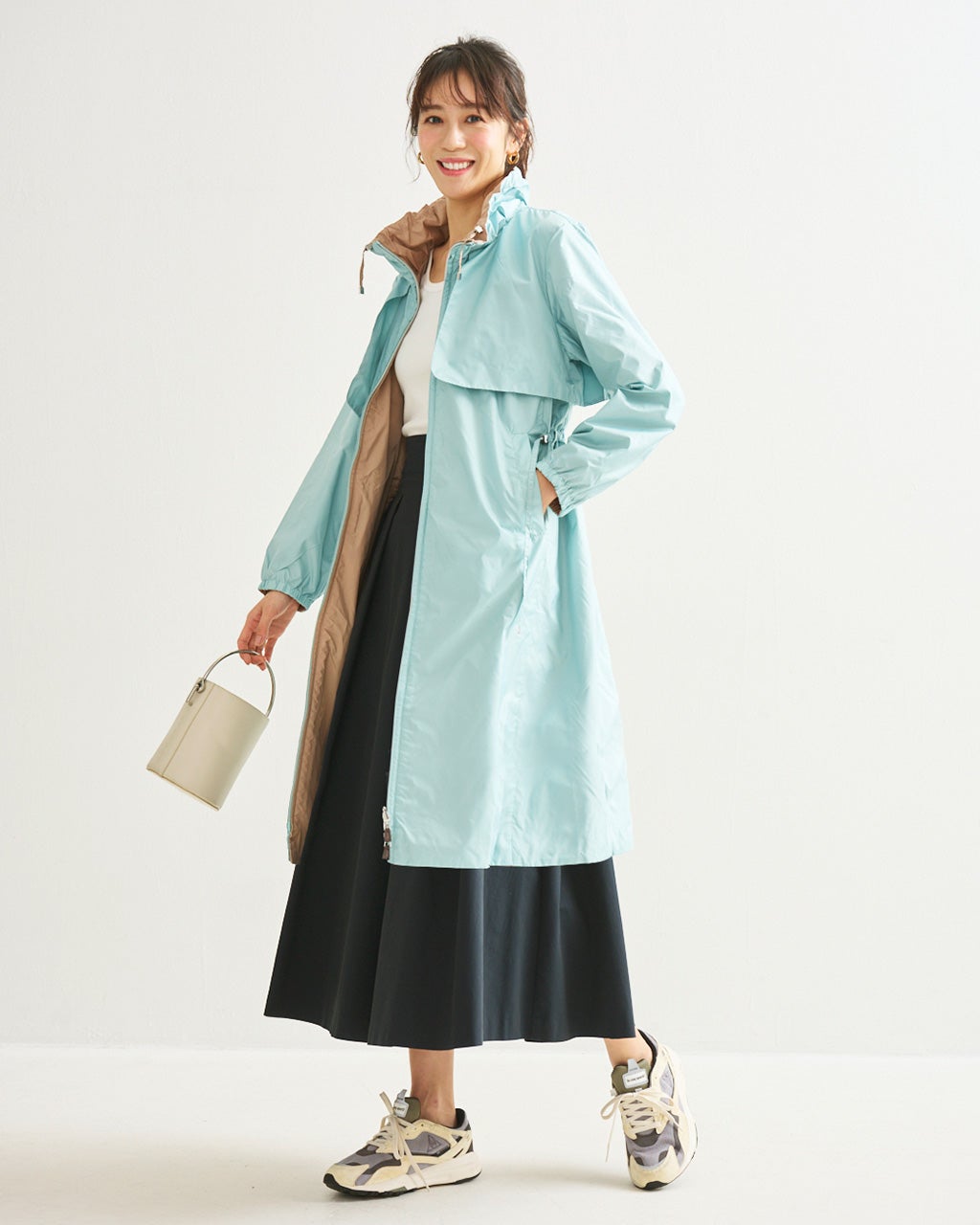 AIRタフタ・リバーシブルコート/DoCLASSE