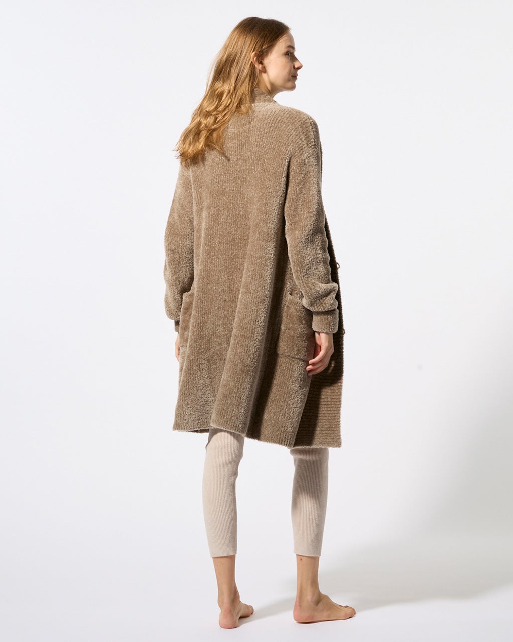 Nukle・テディショールカーディガン/DoCLASSE