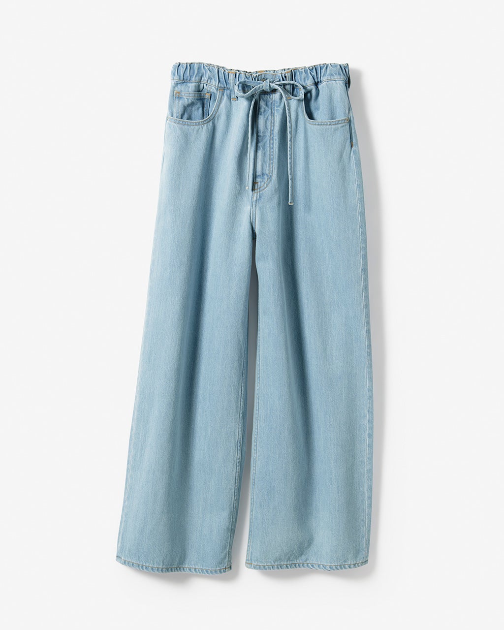 ソフトデニム・ドローコードパンツ/DoCLASSE