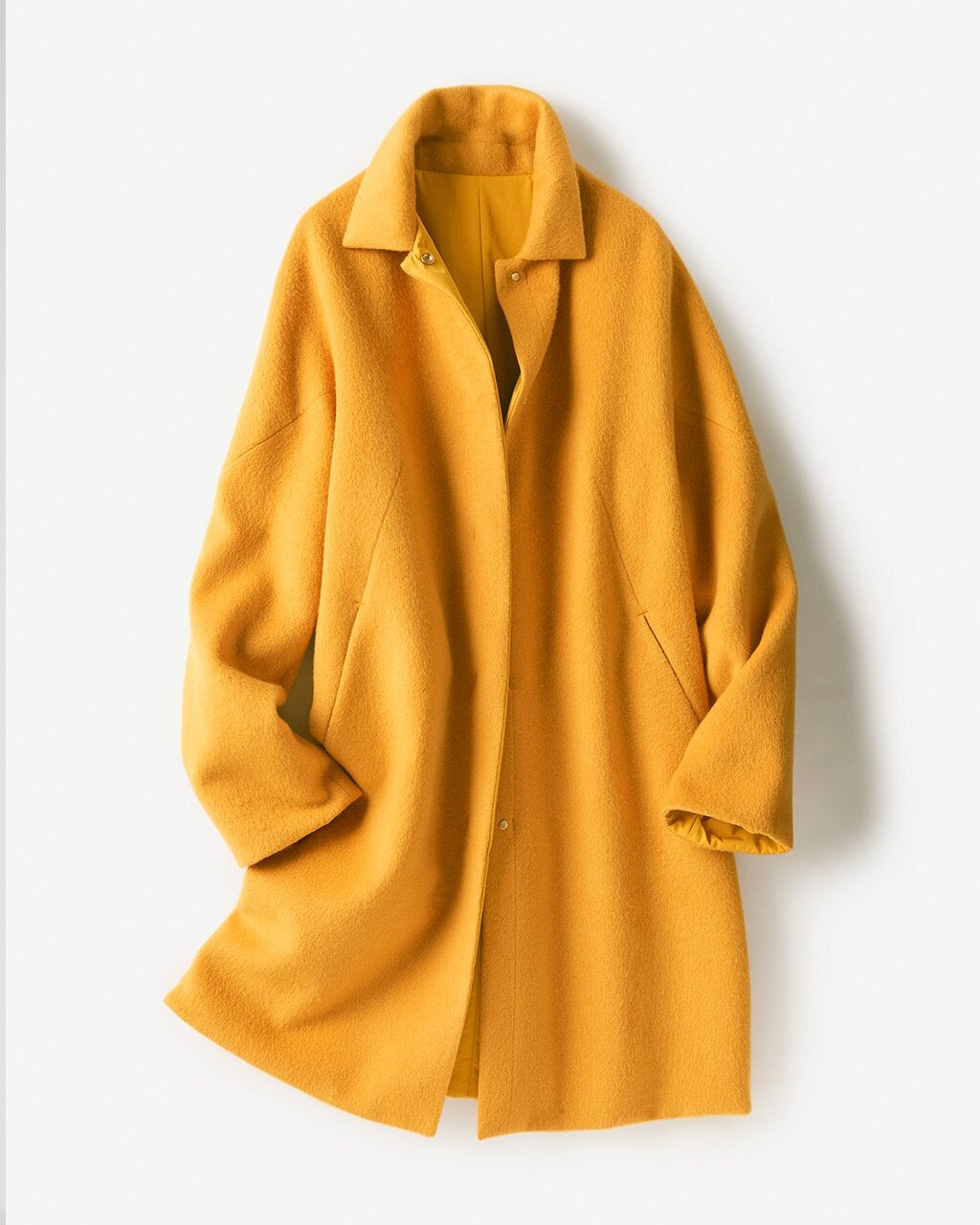 マジカルサーモ リバーシブル・ウールコート/ステン/DoCLASSE