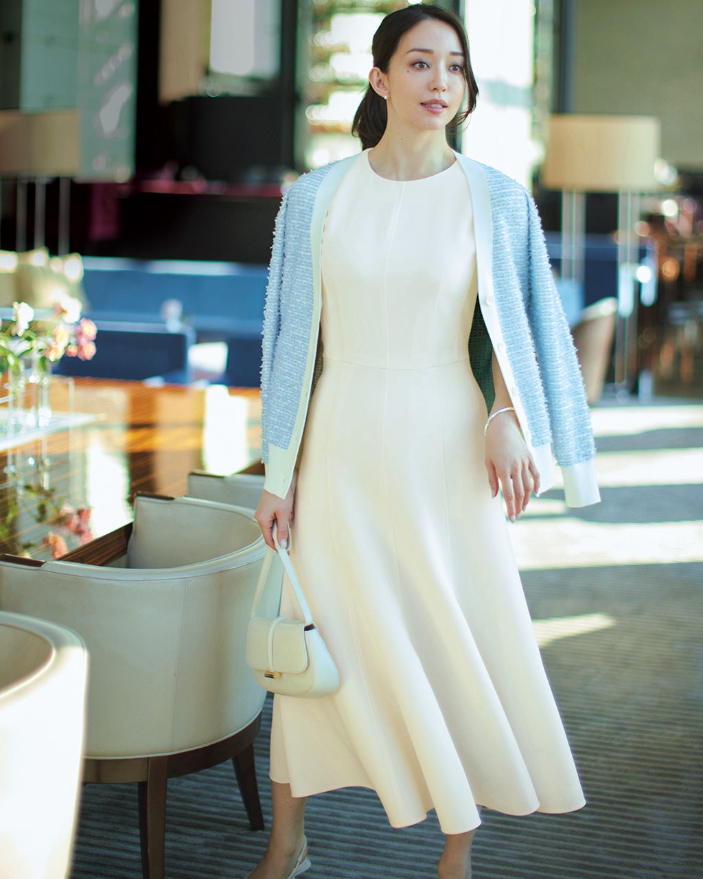 ダブルクロス・Aラインワンピース/DoCLASSE