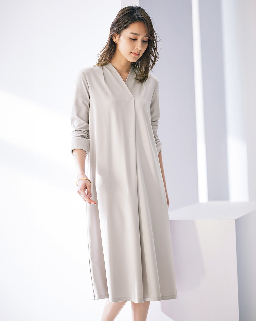 シルキーポンチ・ビューティアップワンピース/DoCLASSE