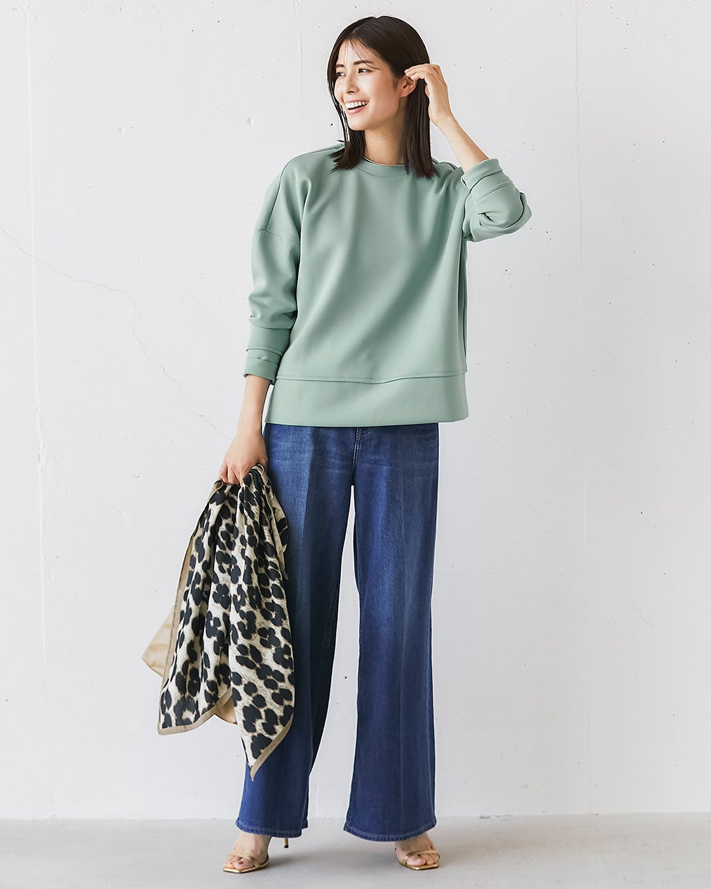 ライトダンボールニット・プルオーバー/DoCLASSE