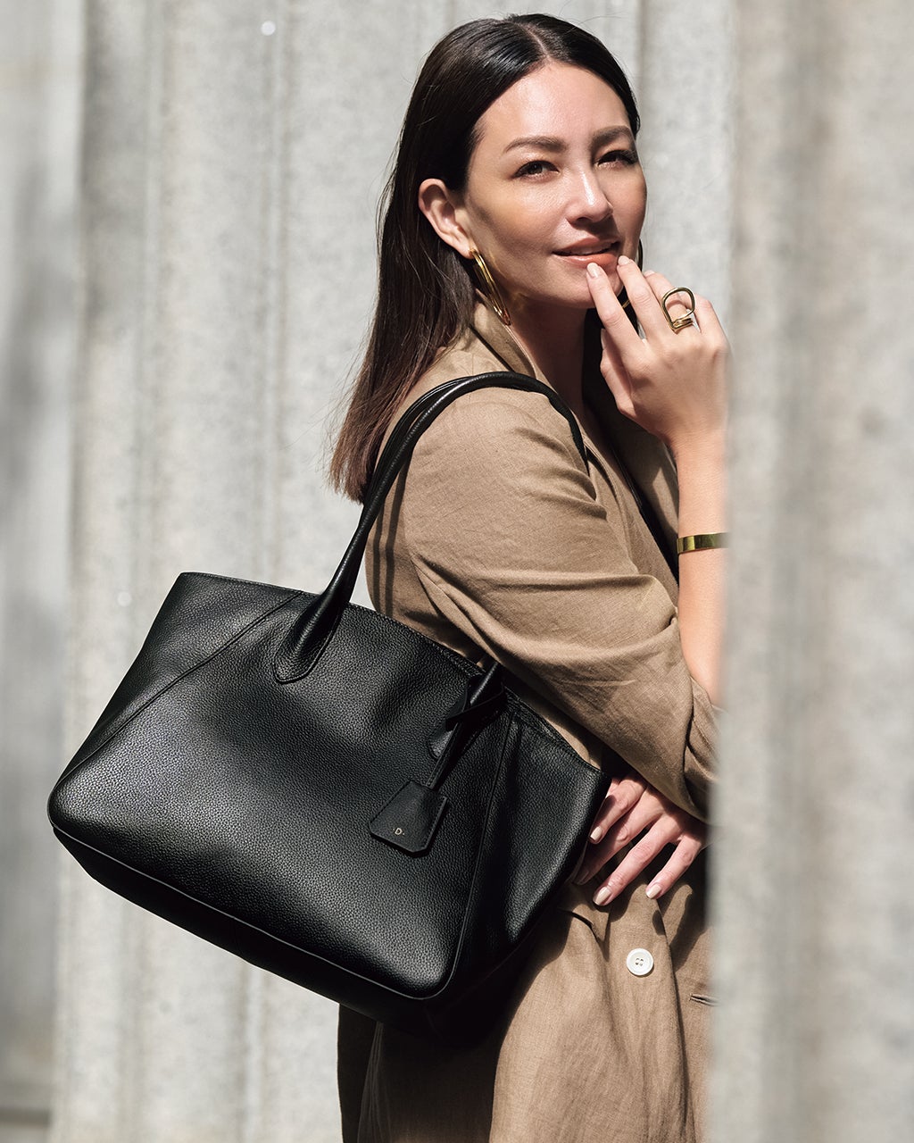 本革・エアートートバッグM/DoCLASSE