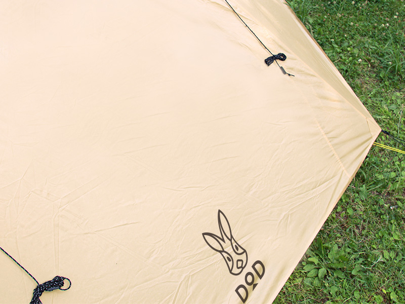 販売終了】ワンポールテントL（ベージュ） T8-200T - DOD（ディーオー
