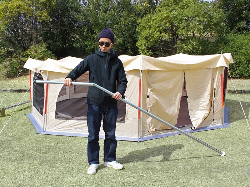 タケノコテント（タン） T8-495-TN - DOD（ディーオーディー）【公式