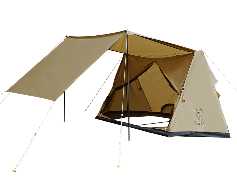 販売終了】パップフーテント（タン） T2-540-TN - DOD（ディーオー