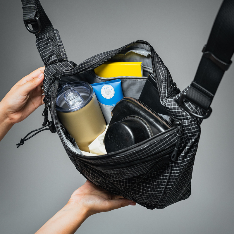 ツォイツォイボディバッグ（ブラック） BA153-BK - DOD（ディーオー