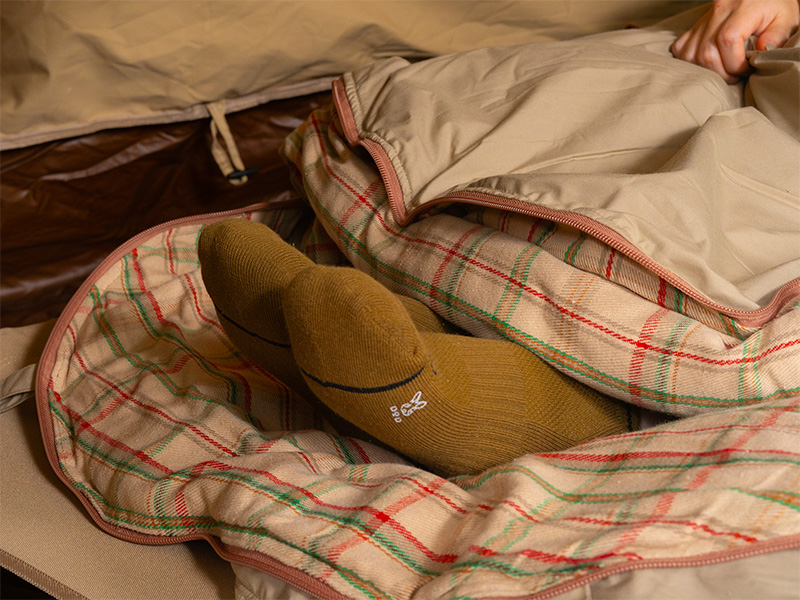 ゆったりマミーシュラフ（ライトブラウン） S1-187-BR - DOD