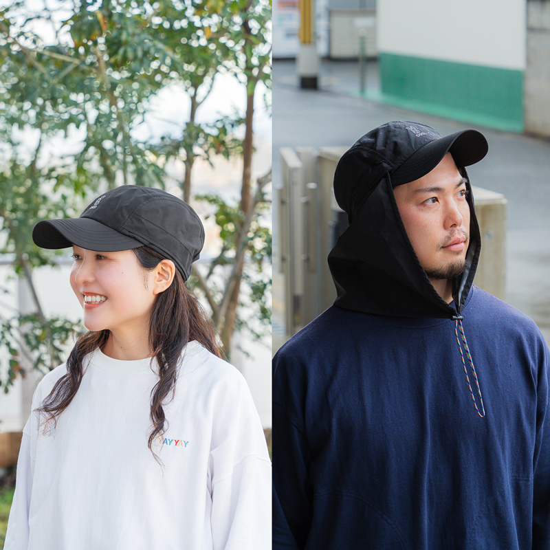 カッパーダ・キャップ（ベージュ/ブラック）HT205-BG/BK-F - DOD