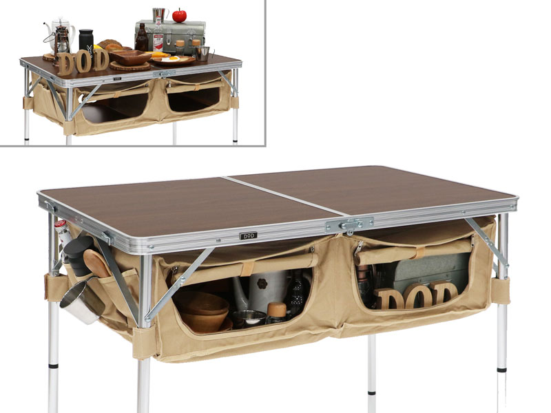 グッドラックテーブル（タン）TB4-685-TN - DOD（ディーオーディー