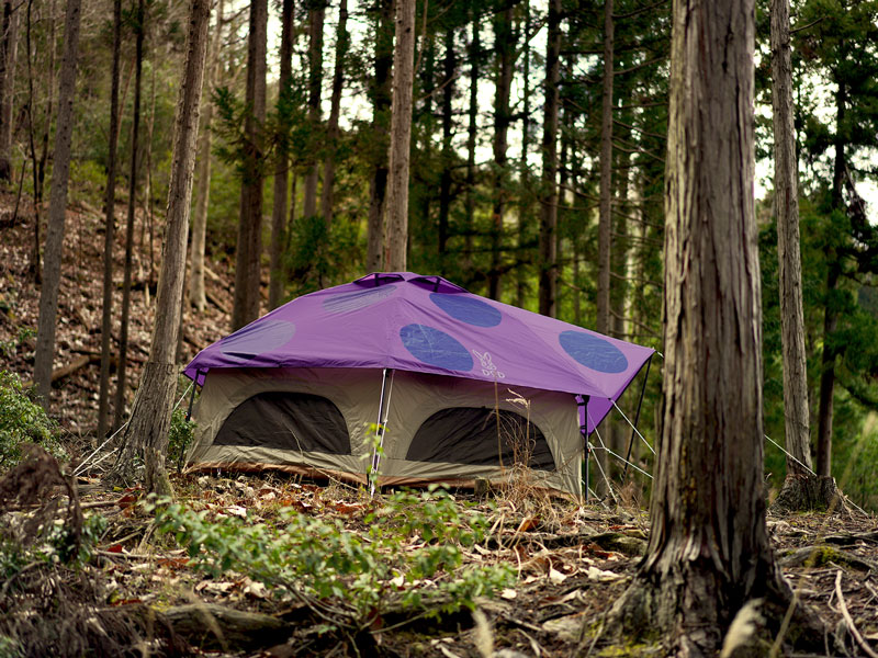 販売終了】キノコテント（バイオレット） T4-610-VL - DOD（ディーオー