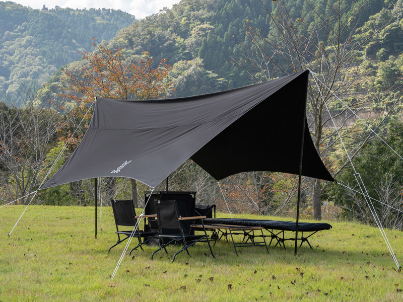 いつかのタープTC（ブラック） TT5-919-BK - DOD（ディーオーディー