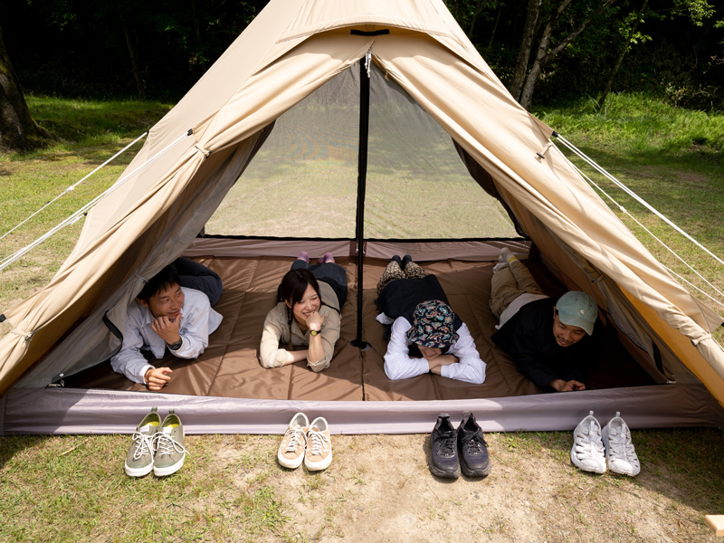 ワンポールテントRX(M)TC T3-949-TN（タン） - DOD（ディーオーディー