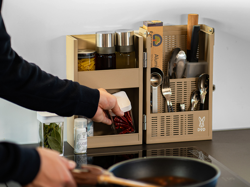 シェフレルシェルフLITE（タン） - DOD（ディーオーディー）【公式