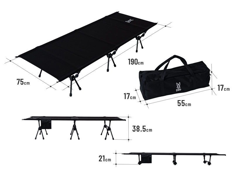 ジミニーコット CB1-995-BK - DOD（ディーオーディー）【公式ブランド