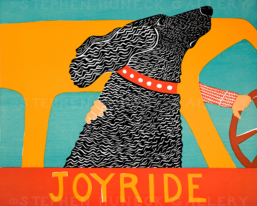 Joyride Original Woodcut | Dog Mountain, VT - Stephen Huneck