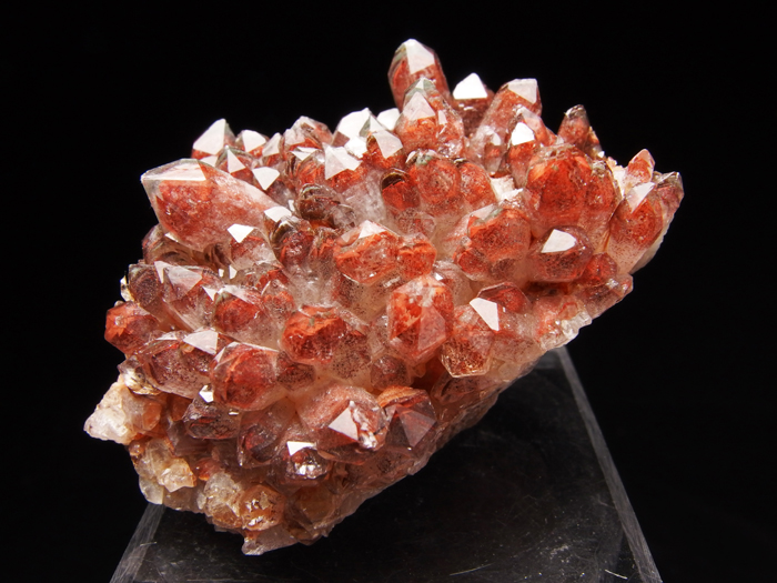 オレンジリバー産クォーツ＆ヘマタイト (Quartz & Hematite / Orange