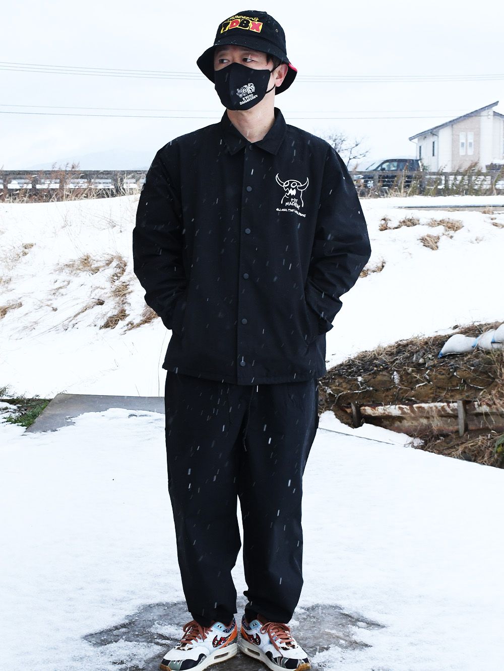 TOY MACHINE - MARKED MONSTER COACH-JACKET | DOLL