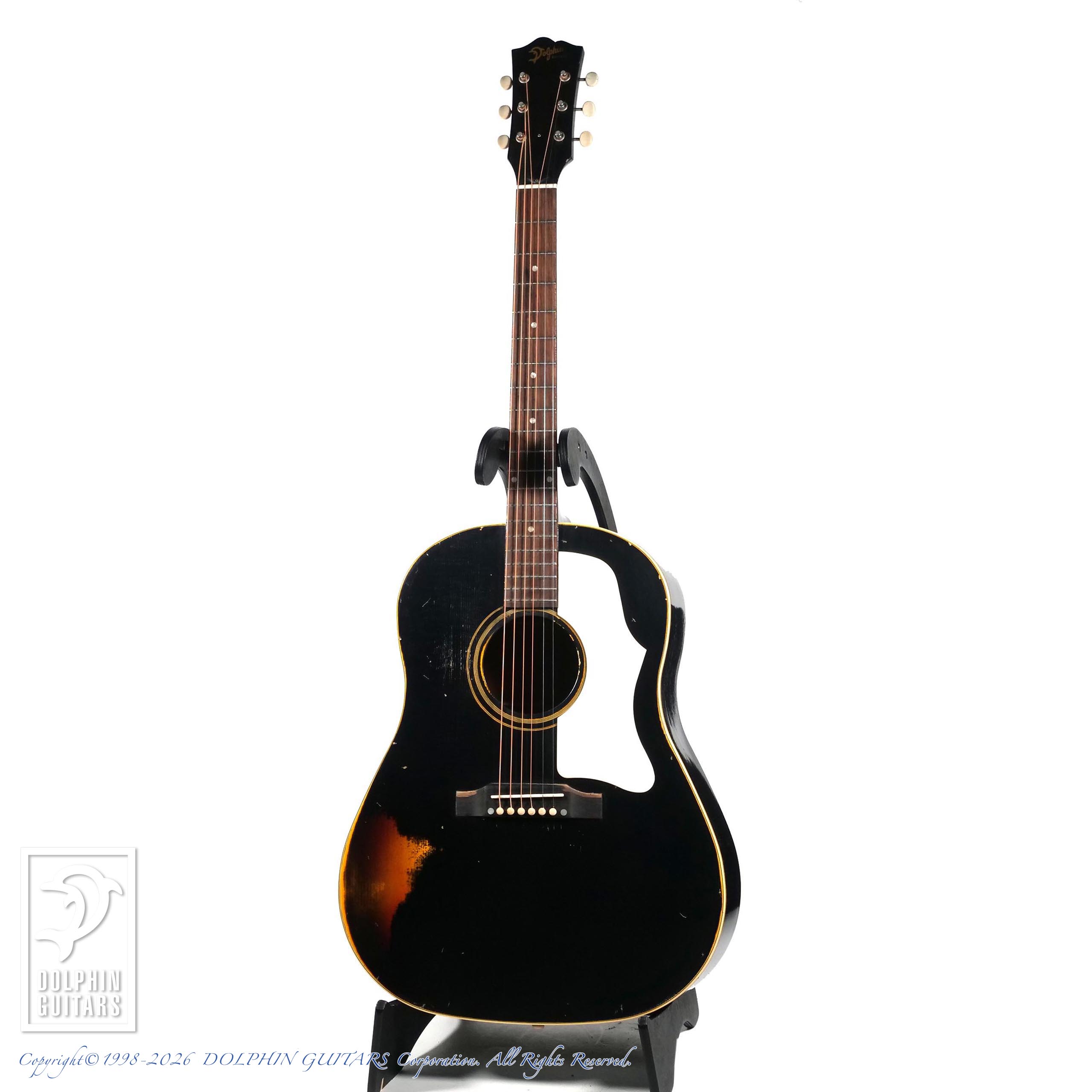 Dolphin Guitars:RSD-45 43mm Aged (BLK on Burst Multi layered)