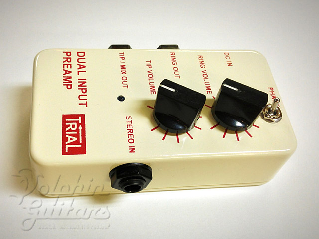 TRIAL・DUAL INPUT PREAMP（アコースティックギター用デュアルプリアンプ）