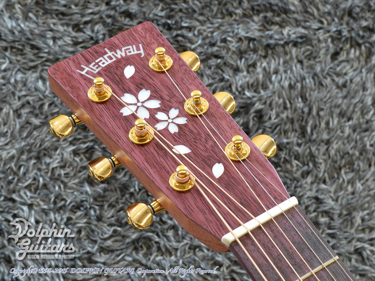 HEADWAY HF-413 SAKURA|ドルフィンギターズ