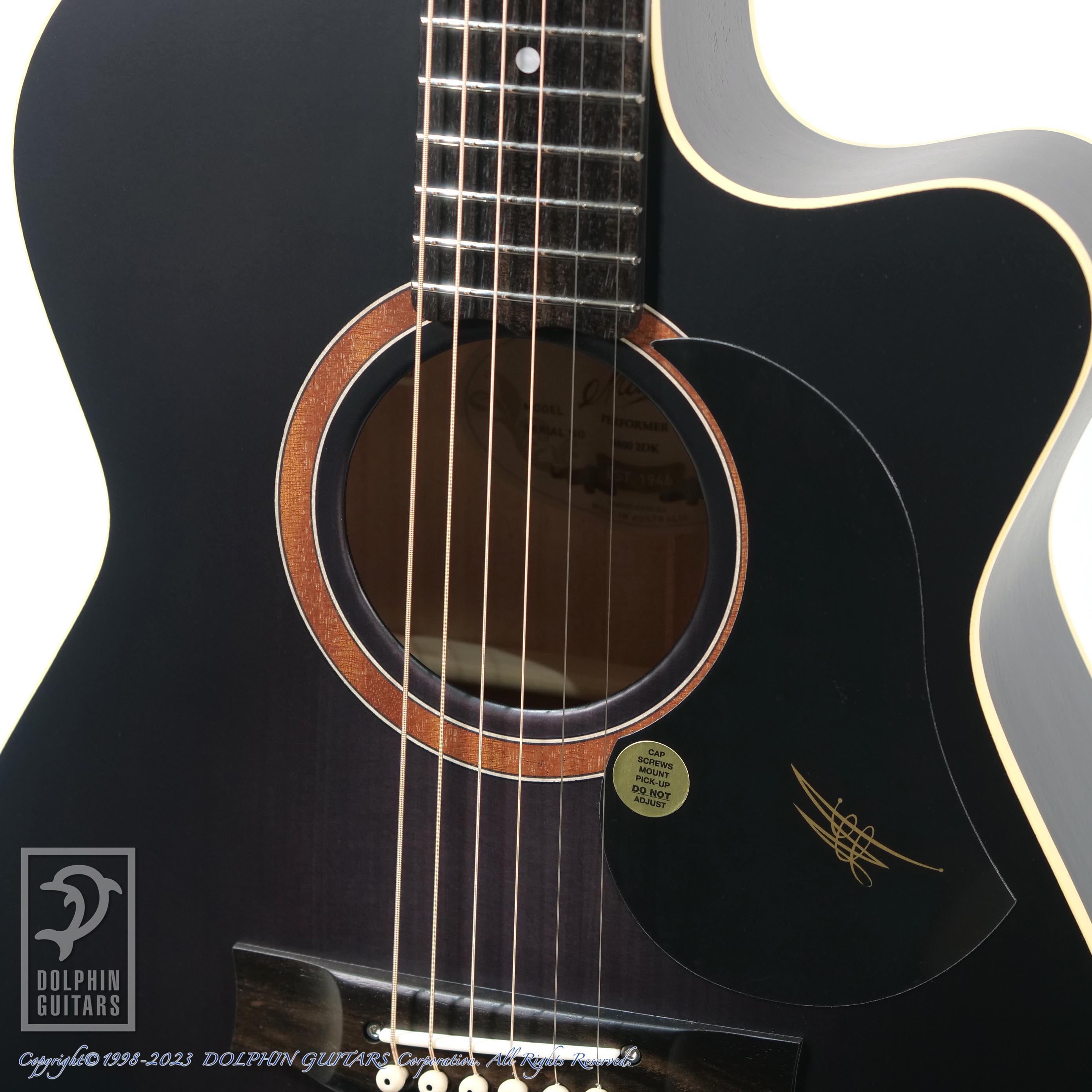MATON Performer Ghost Black|ドルフィンギターズ
