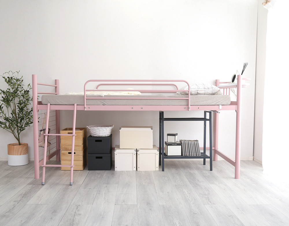 宮・コンセント付き ロフトベッド ORCHIS オーキス - 家具専門店どあど