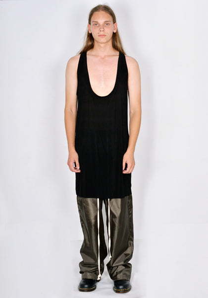 RICK OWENS MEN FOG TANKTOP BLACK FW23 | DOSHABURI Online Shop
