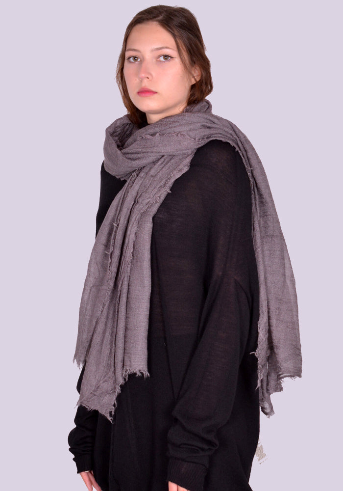 RICK OWENS RP02D3460 34 FOLLO SCARF DUST FW24 | DOSHABURI Online Shop