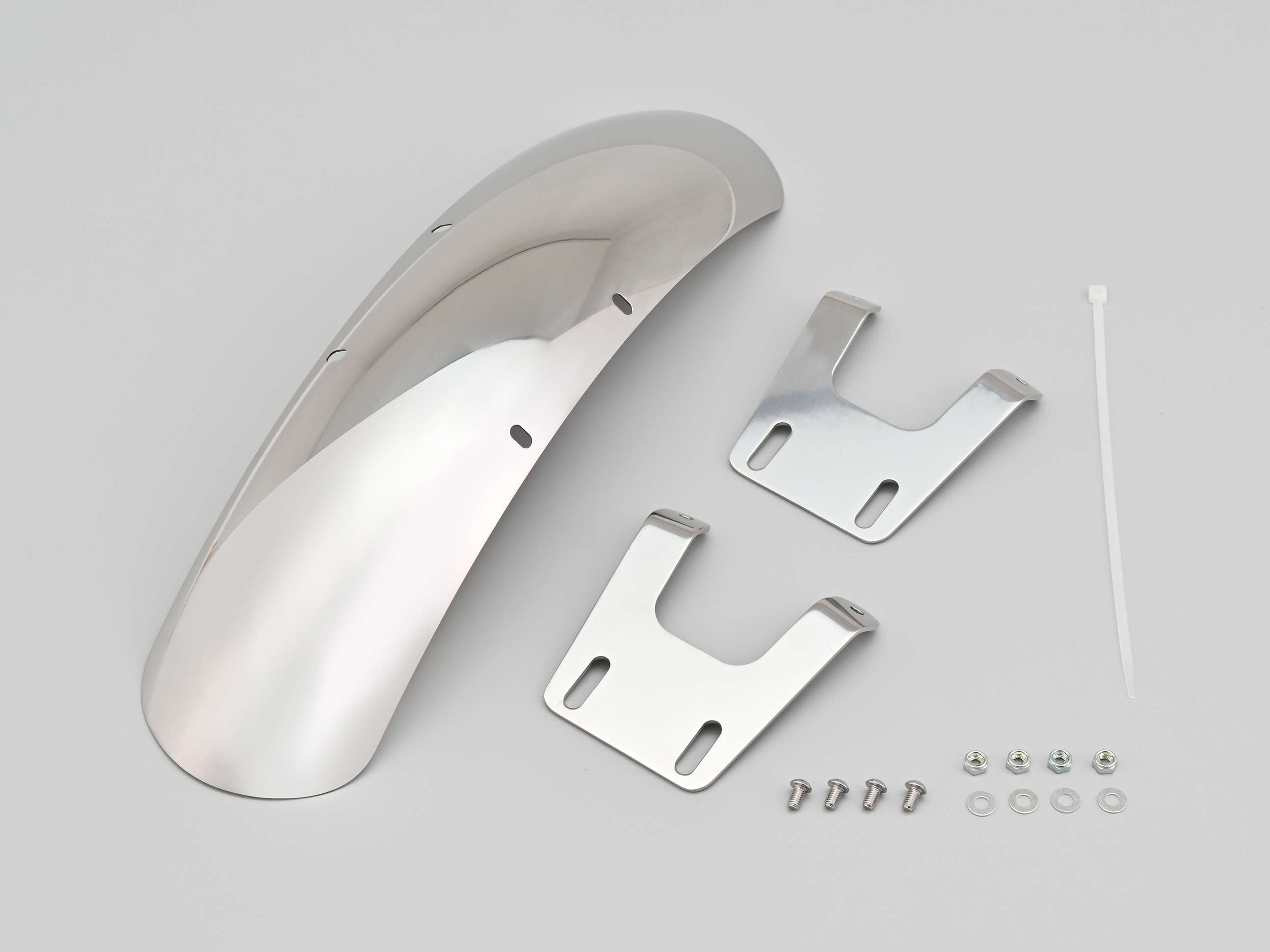 ステンレスショートフェンダー フロント SR400/400FI/500｜株式会社