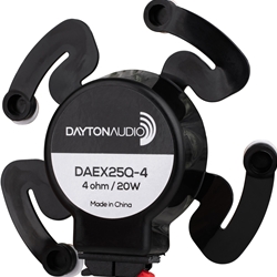 Dayton Audio - DAEX25Q-4 Quad Feet 25mm Exciter 20W 4 Ohm