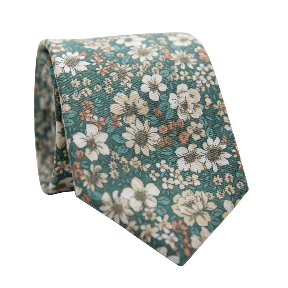 DAZI - Willow - Floral Necktie