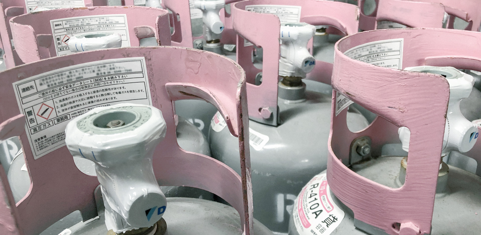 冷媒ガス R410A | ダイキンエアテクノ株式会社