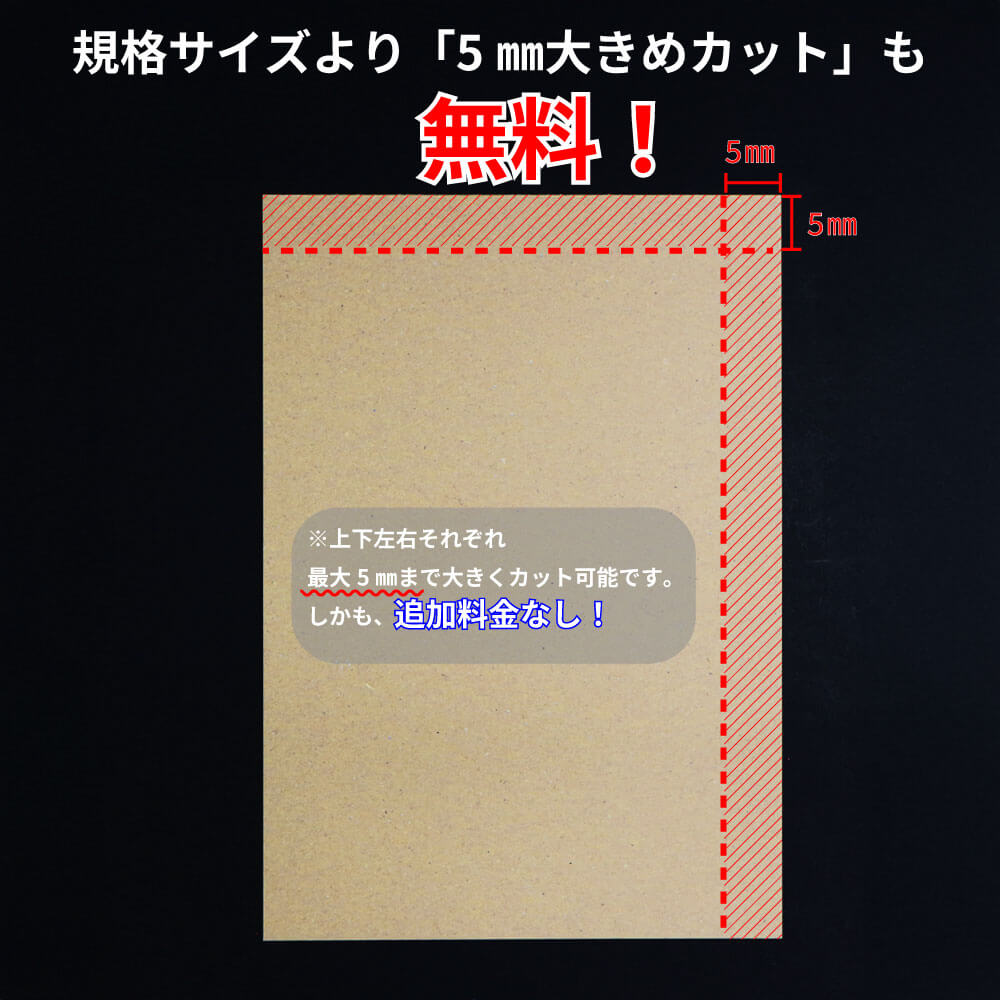 両面黄ボール11号(厚0.80mm) A1 594×841mm - 台紙を断裁するなら dansai.jp