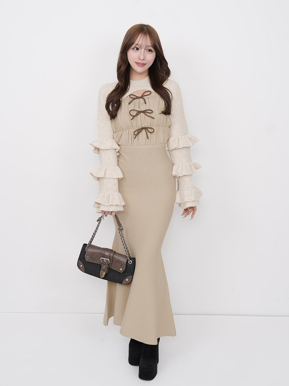 ポイントレースカットロングワンピース – Darich (ダーリッチ)