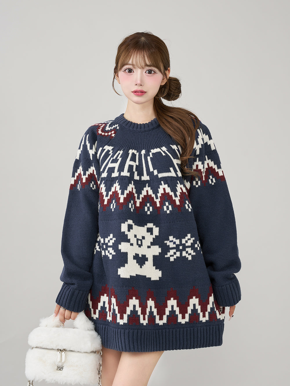 DDロゴツイードニットプルオーバー – Darich (ダーリッチ)