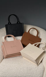 ロゴショルダーレザーミニトートバッグ – Darich (ダーリッチ)