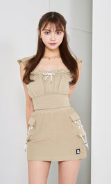 コルセットフードスウェットトップス – Darich (ダーリッチ)