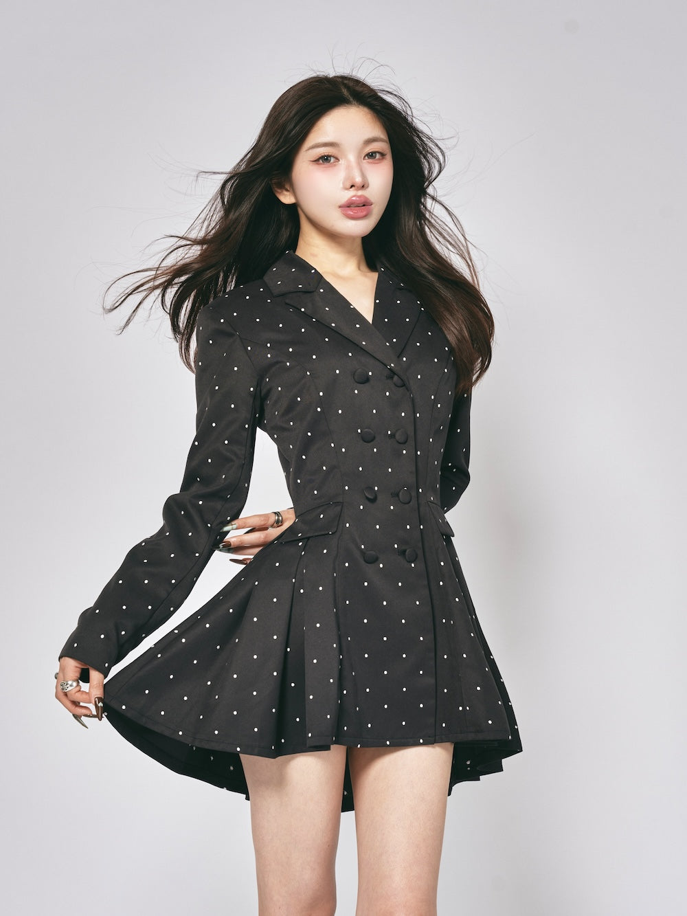 バックコンシャスジャケットミニワンピース – Darich (ダーリッチ)