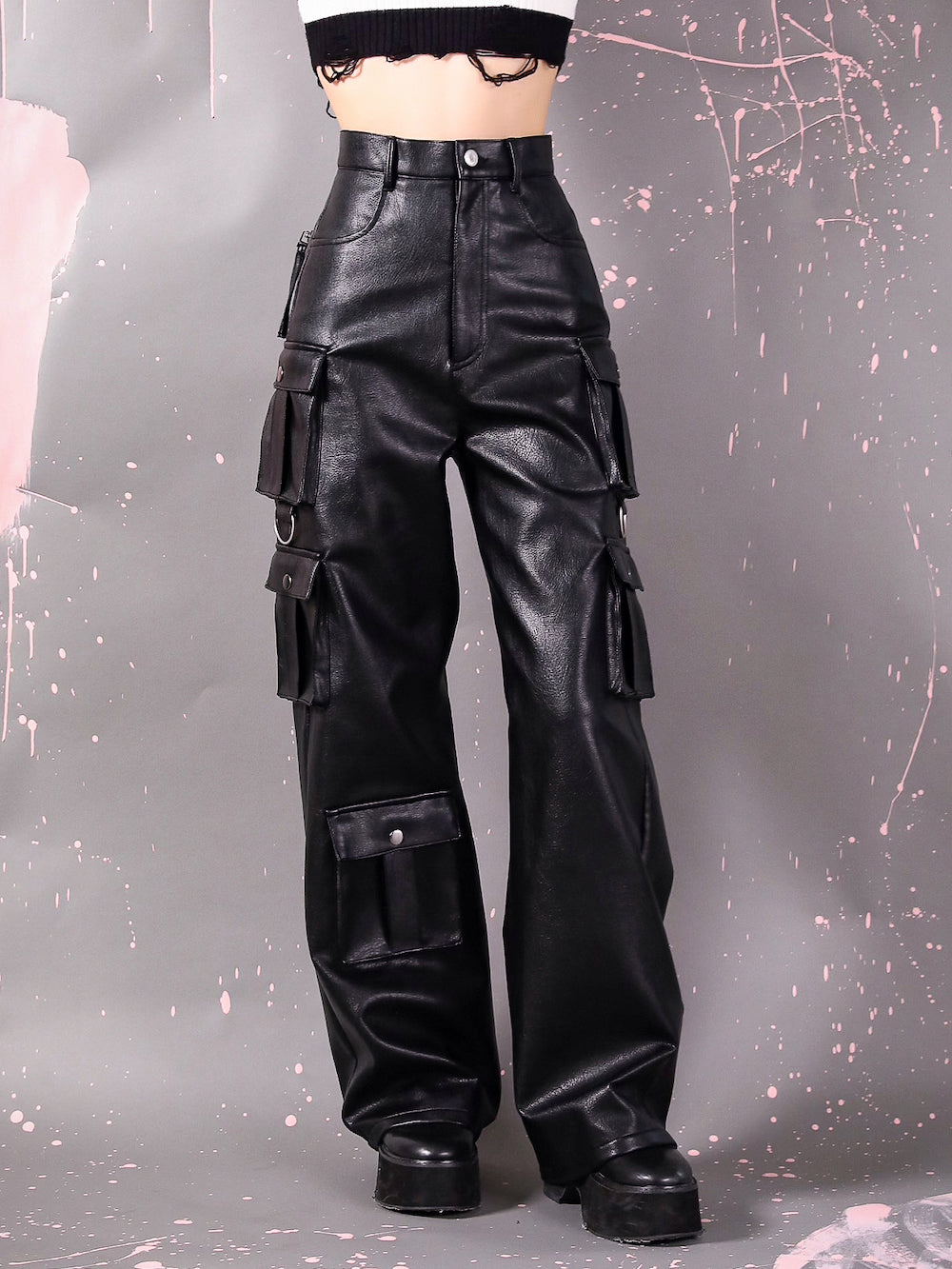 カーゴレザーストレートパンツ – Darich (ダーリッチ)