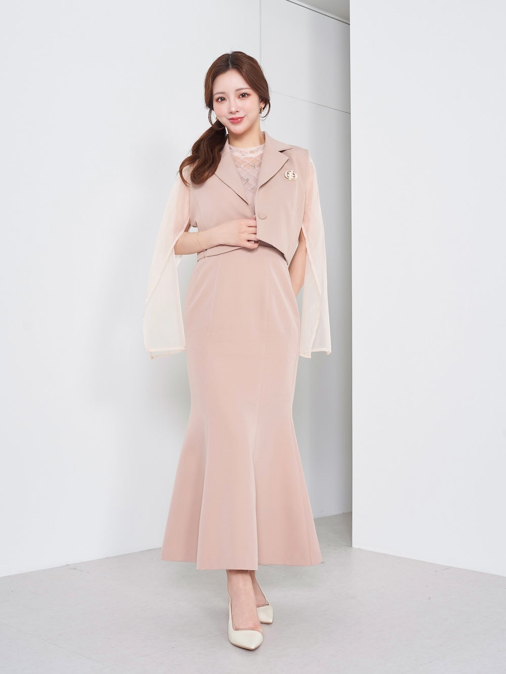 スリットケープショートジャケット – Darich (ダーリッチ)