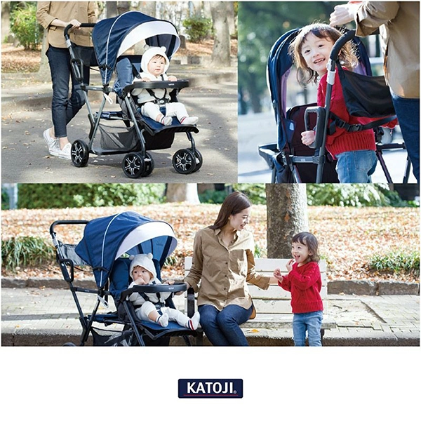 二人乗りベビーカー 二人でゴー KATOJI カトージ ベビーカーのレンタル