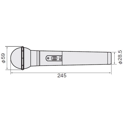 ワイヤレスマイクWX-4212C Panasonic パナソニックのレンタル