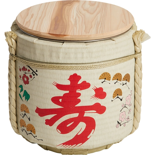 寿 2斗 樽酒用菰樽のレンタル | 寿 2斗 樽酒用菰樽のレンタルなら