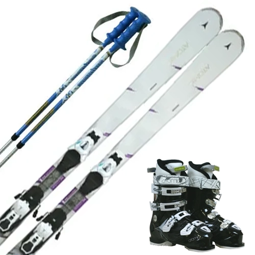 スキー3点セット 大人用 レディース ATOMIC アトミックのレンタル