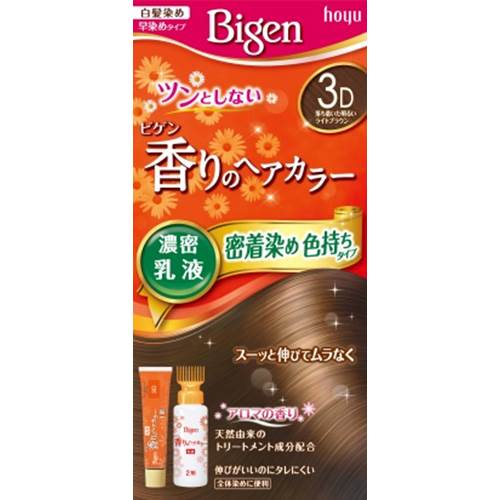 ビゲン 香りのヘアカラー乳液 2 Bigen 染毛剤 40g+60ml より明るい