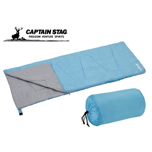洗えるシュラフ600（ブルー） UB-3 CAPTAIN STAG 寝袋・シュラフ